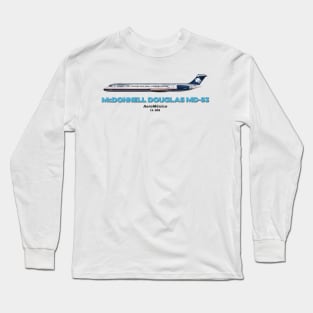 McDonnell Douglas MD-83 - AeroMéxico Long Sleeve T-Shirt